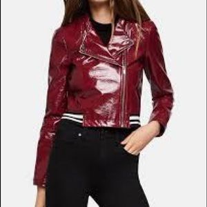 BCBGeneration Faux-Leather Moto Jacket